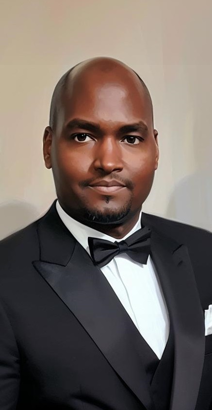 Davis in formal wear