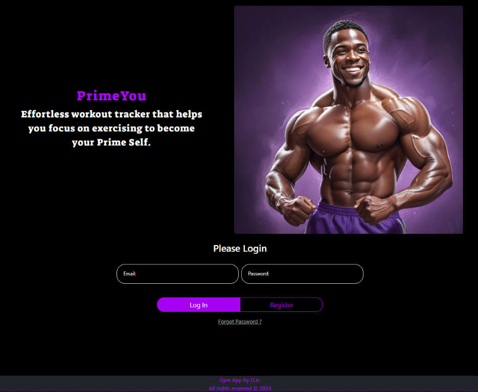 prime you app screenshot