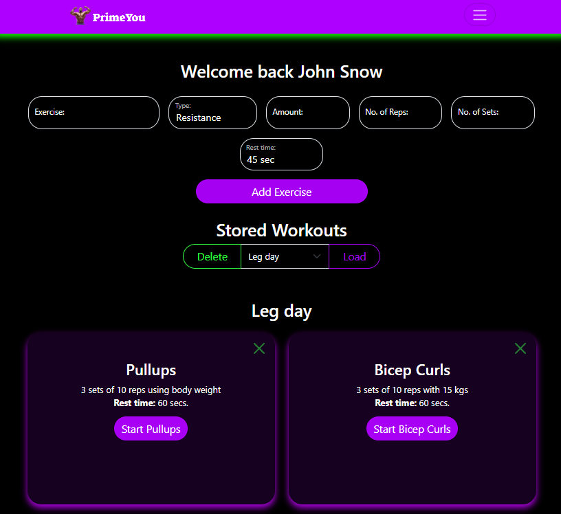 image of primeyou app